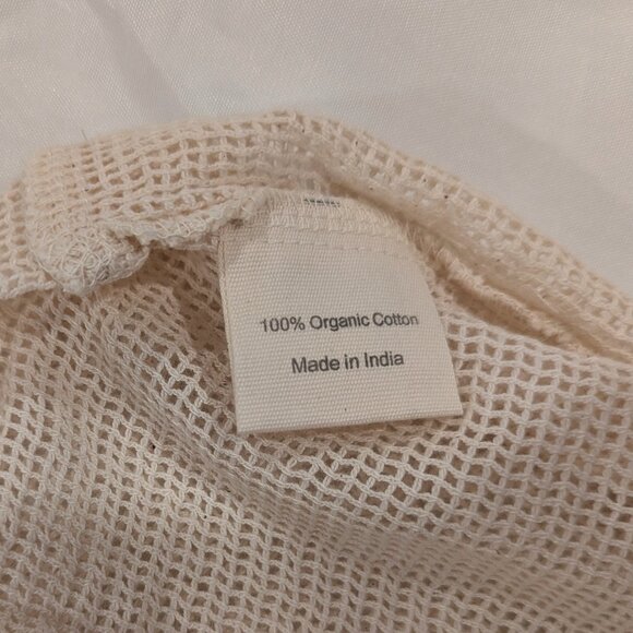 NWT Coyuchi Conserve Organic Produce Bags (100% Organic Cotton, SET of 3) - Picture 8 of 12